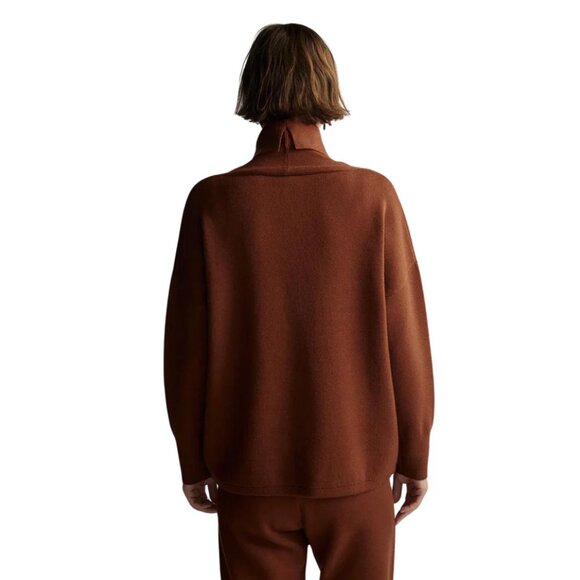 Varley "new Cavendish" Roll Neck Sweater in "Tortoise Shell", size XS (fits XS/S - Picture 2 of 11